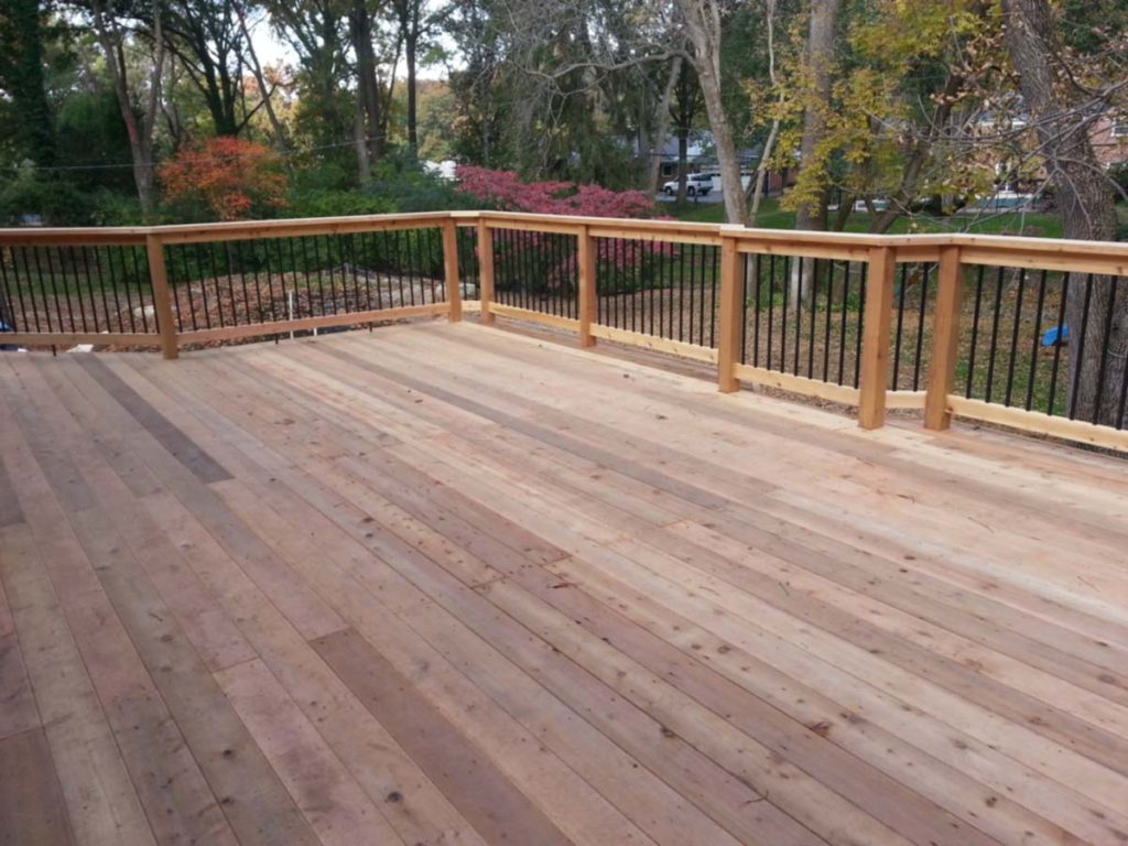 Wood Deck Artistic Decks St. Louis